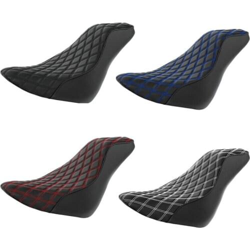 Motorcycle Driver Solo Seat Fit For Harley Softail Deluxe FLDE FLHC FLSL FXBB FXST 18-21 19