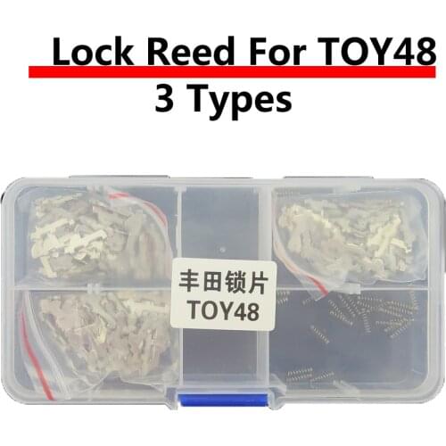 TOY48 Car Lock Reed Plate 150PCS/LOT For Toyota Car Lock Repair Kit Accessories with 10pcs Spring Locksmith tools set