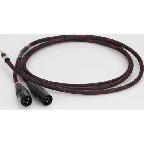 Audiocrast High Quality 4.4MM Balanced To 2xXLR Male or Female Upgraded Cable For pha2a wm1a 1z zx300a