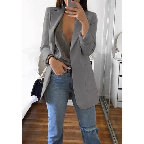 Women Clothing Slim Suit Sexy Women Clothing Coat Jackets Women Fall 2020 Plus Size Clothing for Women Coats Jacket Women Office