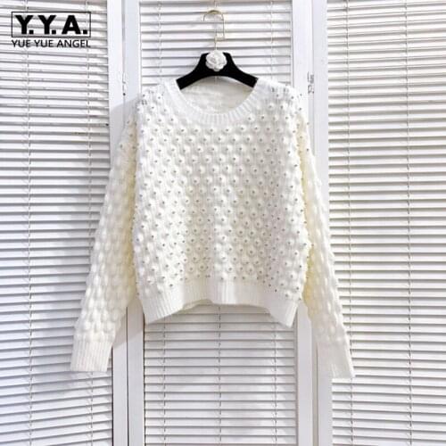 2021 Winter New Womens O-Neck Loose Pullover Long Sleeve Sweater Jackets Office Lady Fashion Solid Korean Style Casual Sweater