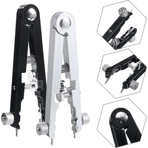 1Set Watch Band Plier Tool 8 Pins+Watch Band Spring Bar Standard Plier Remover Replace Removing Tool Watch Repair Accessories