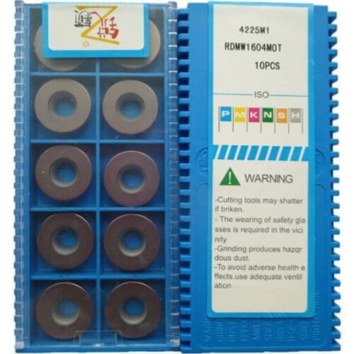 10pcs CNC tool specials CHN 8R8 RDMW1604MOT CH8025 CNC blade high hardness blade milling insert Special for stainless steel