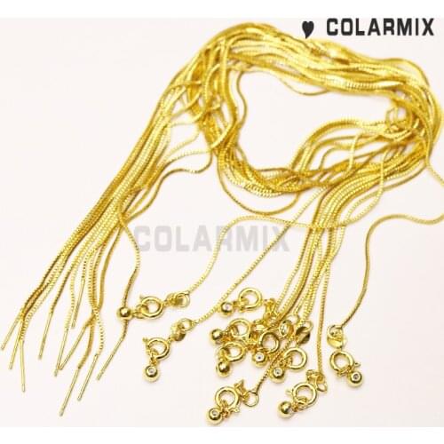 20strands Fashion necklace accessories for pendants necklace making adjustable jewelry accessories for women 51069