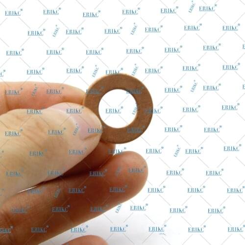 ERIKC COMMON RAIL DIESEL INJECTOR COPPER WASHER SEAL NOZZLE HEAT SHIELD For 095000-5800 6C1Q-9K546-AC