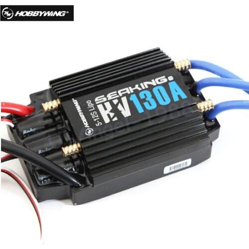 HobbyWing SeaKing V3 130A BL Motor ESC HV 6V/5A BEC for RC R/c Racing Boat