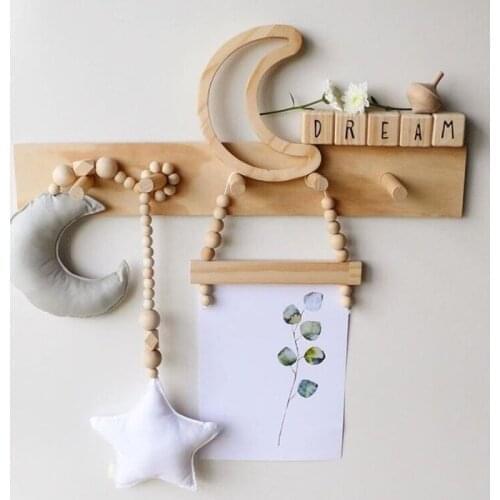 HOOQICT Aesthetic Room Decor Accessories Nordic Ornaments For Home Kids Baby Girl Childrens Nursery Wall Hanging Decor 2020