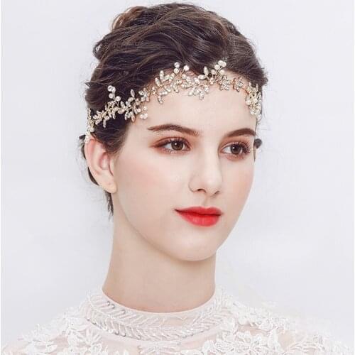 ZMHP89 Bridal Hair Jewelry Wedding Hair Tiara Bridal Hair Vines Bridal Hair Vines Wedding Hair Accessories Wedding Headwear