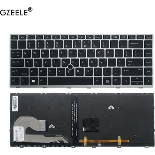 NEW US laptop keyboard FOR HP EliteBook 840 G5 846 G5 745 G5 L14378-001 L11307-001 US laptop keyboard Backlit