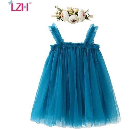 LZH Sundresses For Girls