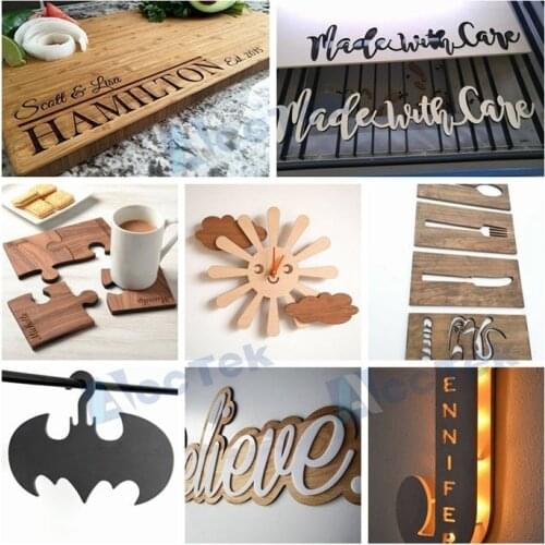 Mini cnc laser 6090 cnc pipe laser cutting machine/ AKJ6090 cnc machine laser