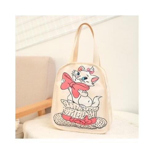 Disney Princess Mickey Minnie Marie Cat Toy Story Stitch Anime Figures Cartoon Product Cosplay Accessories Storage Cup Bag Gift