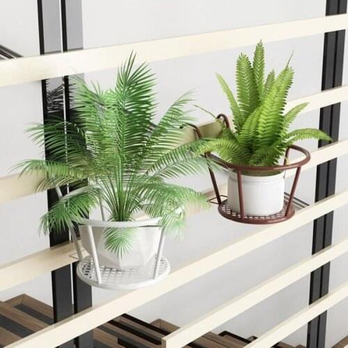 Newly Strong Versatile Lightweight Geometric Metal Plants Stand Plant Shelf Rack for Indoor