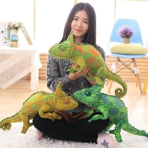 2017 MAY New Chameleon Plush Toy PP Stuffed Soft Boys Birthday Christmas Present 1pcs 80cm 32inch Free Shipping Wholesale