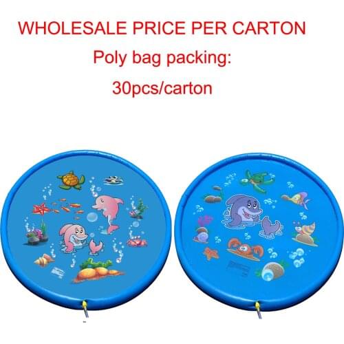 Wholesale price | 170cm | 67inch | Sprinkler splash pad for Kids | 30pcs per carton price | Poly bag packing | Factory Price