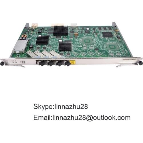 Original HUAWEI MA5680t OLT 4 ports EPON board EPBC with 4 SFP modules