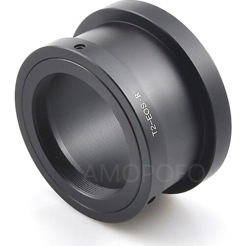 T2 to EOS R Lens adapter, Compatible with T-Mount (T / T-2) Screw Mount SLR Lens to & for Canon EOS R Full Famer Camera