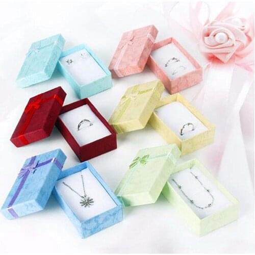 High Quality Fashion Romantic Beauty Jewellery Gift Box Pendant Case Ring Earring Necklace Watch Packaging Box