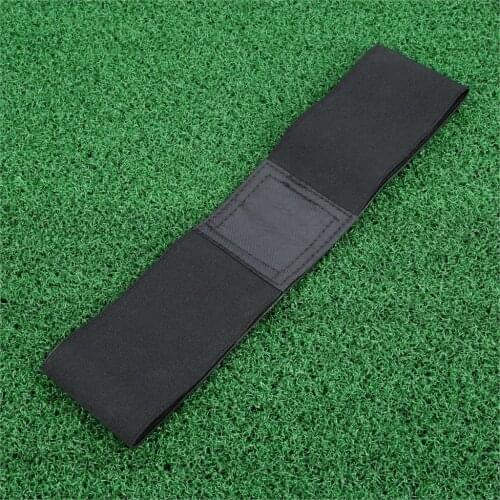 Adjustable Unisex Dacron Golf Swing Arm Band Swing Trainer For Beginners Gesture Guide Motion Correction Belt Golf Training Aids