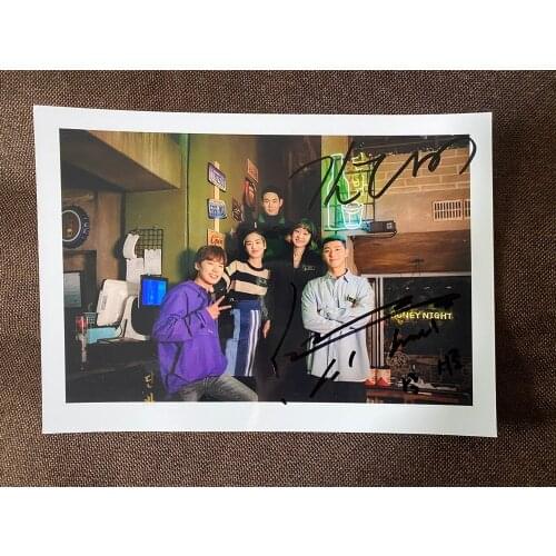 Hand signed Itaewon Class Park Seo Jun Kim Da Mi autographed photo 5*7 K-POP 032020A
