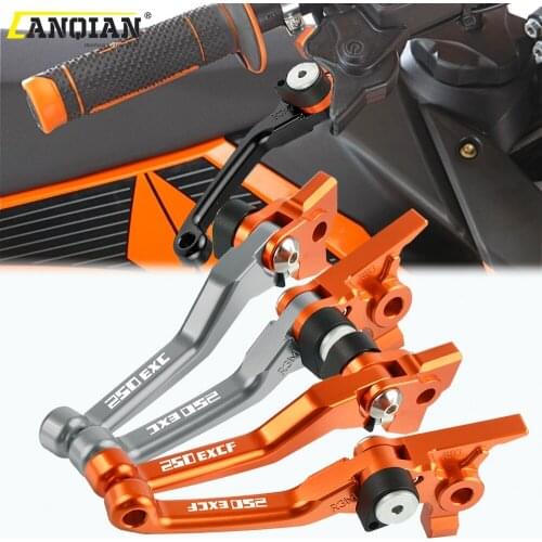 Motorcycle Dirt Bike Handle Folding Brake Clutch Lever For 250EXC 250EXCF EXC EXCF 2006 2007 2008 2009 2010 2011 2012 2013