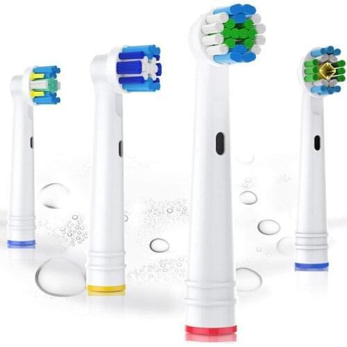 Replacement Brush Heads For Oral-B Electric Toothbrush Fit Advance Power/Pro Health/Triumph/3D Excel/Vitality Precision Clean