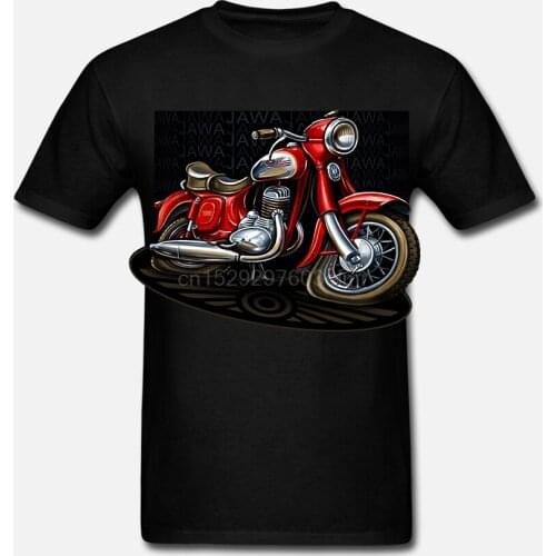 High Quality Jawa Motorcycle Mens T Shirt Cotton Men Printed Short Sleeves Funny Graphic Tees women t shirt