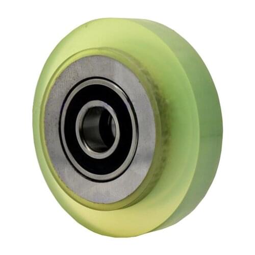 OD100mm W34mm 6204 Elevator High Speed Guide Shoe Roller 100*34*6204 STRUSTESC TKLR007 100x34x6204