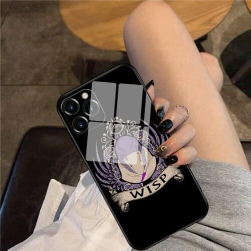 WISP - LIMITED EDITION Phone Case Glass Phone Case For iphone 12 11 Pro Max XS XR X 8 7 Plus SE2 Case