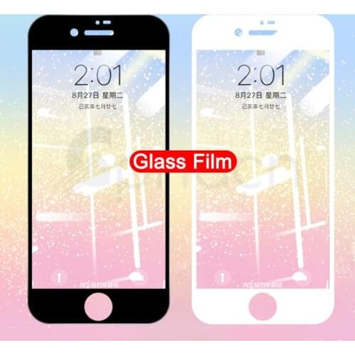 9D Full Protection Glass For Apple iPhone 8 7 6 6S Plus Screen Protector Film on the iPhone X XR XS Max 5 5S SE 2020 Glass Case
