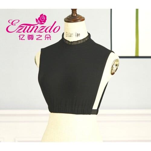 Blouse Detachable Shirt Women Cotton Lace Fake Collar Vintage False Collar Clothes Shirt Detachable Collars Ivory white