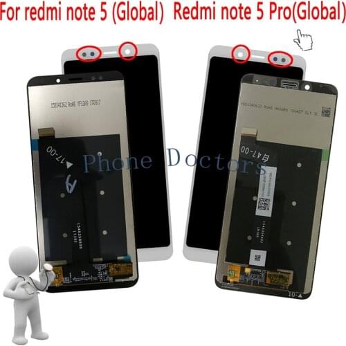 5.99" Full LCD DIsplay Touch Screen Digitizer Assembly with Frame Cover For Xiaomi Redmi Note 5 Pro SD636 / Redmi note 5 SD625