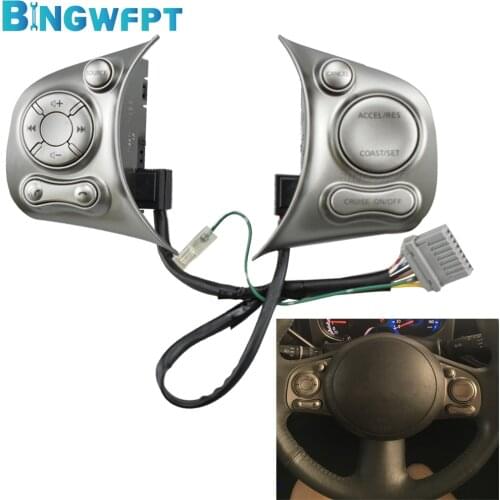 Audio Button Cruise Speed Control Switch For Sunny K13 2011-2016 For Nissan March 2010-2015 Original Steering Wheel Buttons