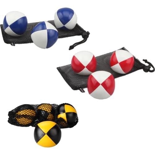 3PCS Colorful Clown Juggling Ball Acrobatics Children Fun Juggle Circus Toys