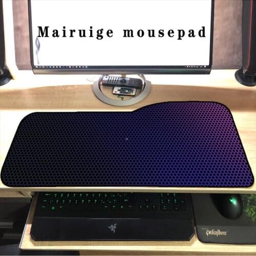 730*330*3mm Hexagon Black Texture Personality Computer Gaming Speed MousePad Large Mouse Pad Gamer XXL PC Desk Mat Keyboard Pad