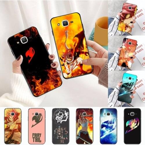 Anime Manga Fairy Tail Phone Case For Samsung Galaxy J2 J4 J5 J6 J7 J8 2016 2017 2018 Prime Pro plus Neo duo