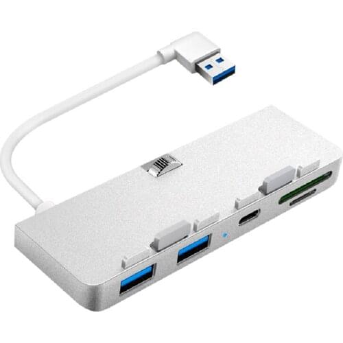 5-In-1 Hub for IMac Apple All-In-One USB3.0X2/Type-C/TF/SD 5Gbps Multifunctional Portable Hub Docking Station