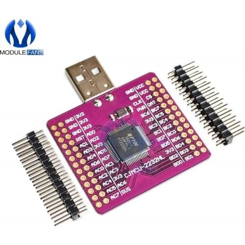 USB to FIFO SPI I2C IIC JTAG RS232 FT2232HL USB to UART Board Dual Channel Module CJMCU-2232HL External Memory