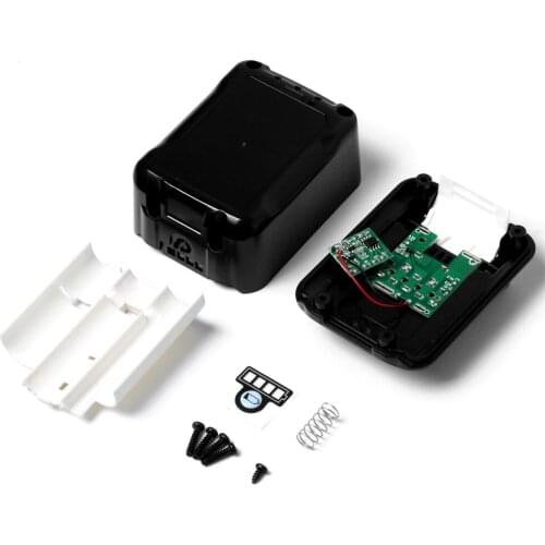 Battery Housing Case Set with LED Power Indicator for Makita 10.8V 12V BL1015 BL1020 BL1041 Lithium Battery Accessories