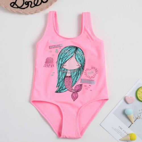 Kids Baby Girls Toddler Swimsuit mermaid Swimwear Bathing Suit Bikini Tankini Set one piece swimsuit