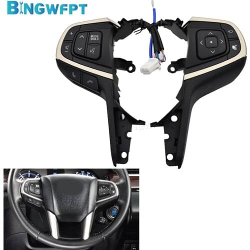 For Toyota Innova 2015 2016 2017 2018-2021 Multifunction Steering Wheel Audio Control Cruise Control Buttons Switch
