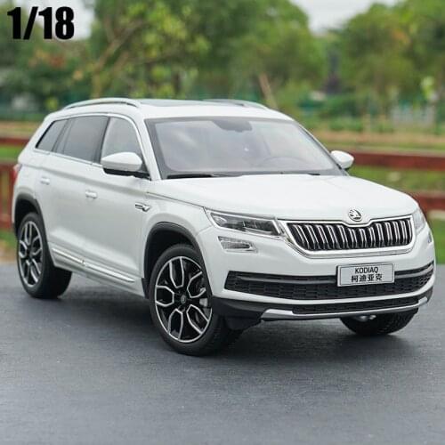 1/18 Skoda KODIAQ SUV Alloy Diecast Metal Car Model Toy For Kids Birthday Gifts Toy Collection Original Box
