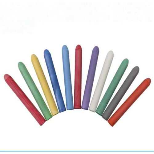 NEW 6pcs/lot Color Dustless Chalk Pens for Blackboard Kitchen Jar Removable 10 Colors Mark Pen Stationery Water Soluble Chalk