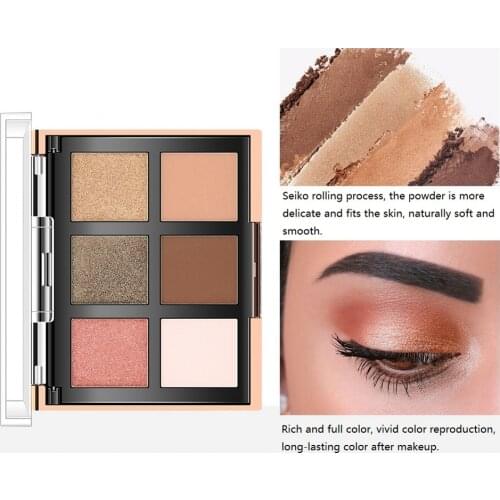 2in1 Blush Eyeshadow Palette Pearlescent Matte Eyeshadow Palette Repairing Portable Beginner Makeup Eye Pigments Palett
