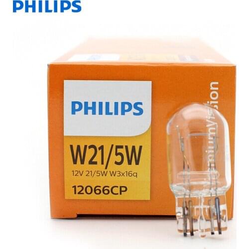 Philips Vision W21/5W T20 7443 12066CP Standard Original Auto Turn Signal Lamps Stop Light Rear Light DRL Wholesale 10pcs