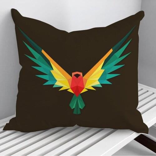Bird Queen Throw Pillows Cushion Cover On Sofa Home Decor 45*45cm 40*40cm Gift Pillowcase Cojines Dropshipping