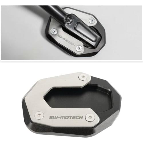 Motorcycle Side Stand Enlarger Parking Kickstand Enlarge Plate For Ducati Scrambler 400 800 1100 Accessori Moto Accessories