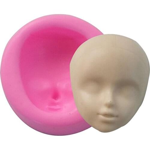 1 piece Cute Baby the Face Silicone Pastry Mold Cake Decorating Tools Chocolate Fondant Mold