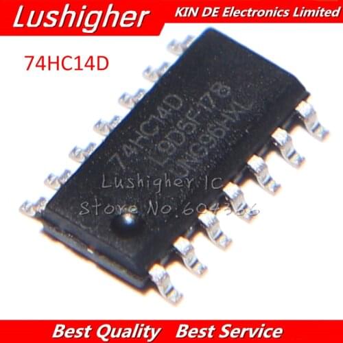 100PCS 74HC14D SOP-14 74HC14 SOP SN74HC14DR SN74HC14 New Original