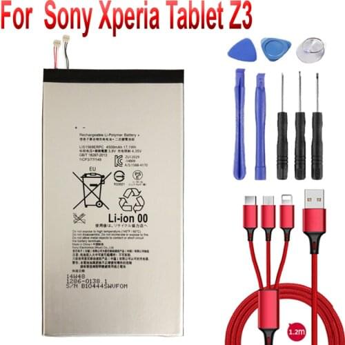 LIS1569ERPC Battery for Sony Xperia Tablet Z3 Compact SGP611 SGP612 SGP621+USB cable+toolki